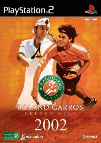 Roland Garros 2002 box art for Playstation 2